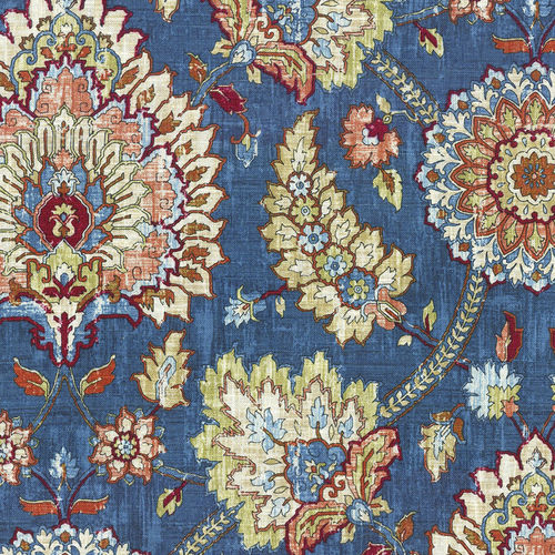 Upholstery fabric - BARTLETT PLACE GEM - WAVERLY Div. of Schumacher & Co. - floral / linen