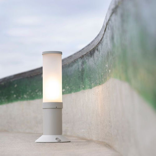 Public space bollard light - OL 11 - Roger Pradier - contemporary / methacrylate / opal