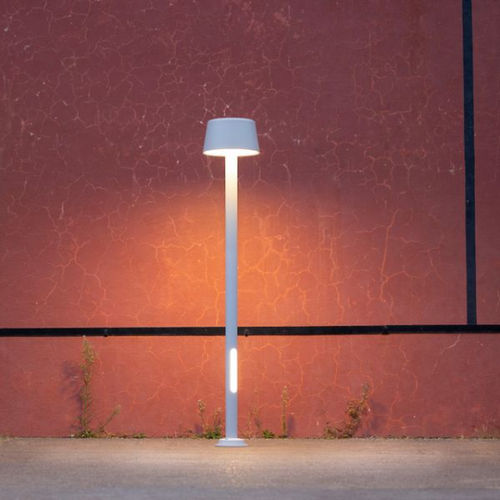 Floor-standing lamp - Bark - Roger Pradier - aluminum / PMMA / contemporary