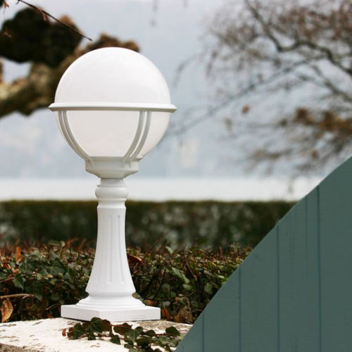 Garden bollard light - Boréal - Roger Pradier - contemporary / glass / aluminum
