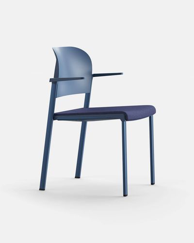 Contemporary chair - BIO PT BR - IBEBI - indoor / fabric / polypropylene