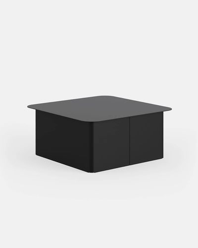 Contemporary coffee table - KUMO TAV L - IBEBI - painted metal / metal base / square