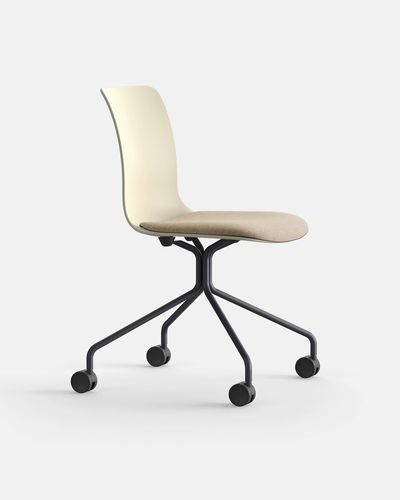 Contemporary chair - NUME SP PT R - IBEBI - indoor / fabric / polypropylene