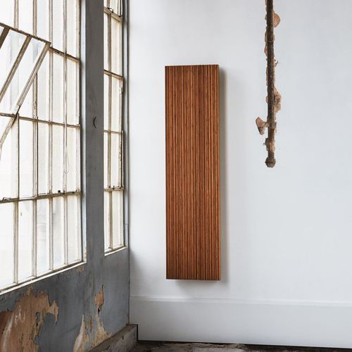 Hot water radiator - WOODY & GROOVY BAMBOO  - Eskimo - contemporary / wooden / bamboo
