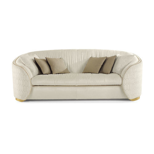 Contemporary sofa - GIOTTO - ZANABONI - fabric / leather / Made in Italy