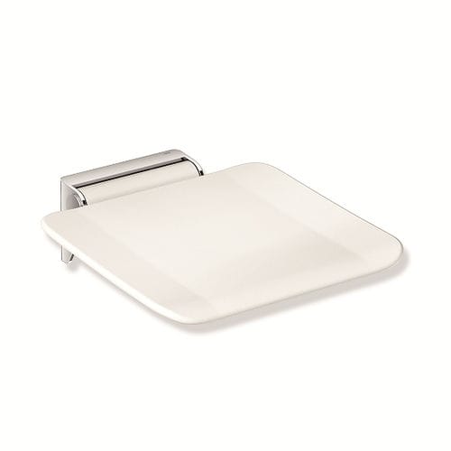 Folding shower seat - 900.51.20040 - HEWI Heinrich Wilke - wall-mounted / stainless steel / home