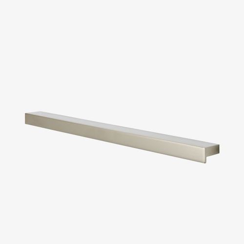 Brass furniture handle - AXHW12 - Waterworks - chromed metal / nickel