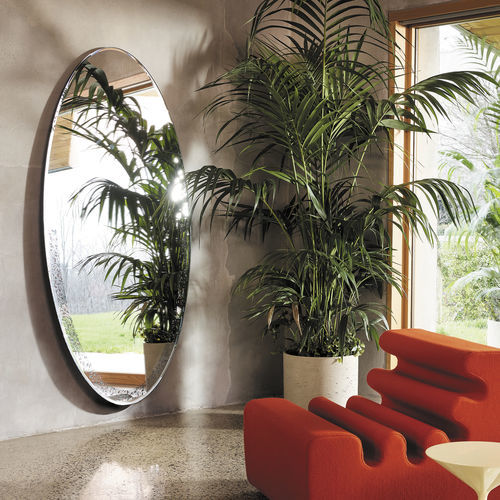 Wall-mounted mirror - SOSIA - Zanotta - contemporary / round / oval
