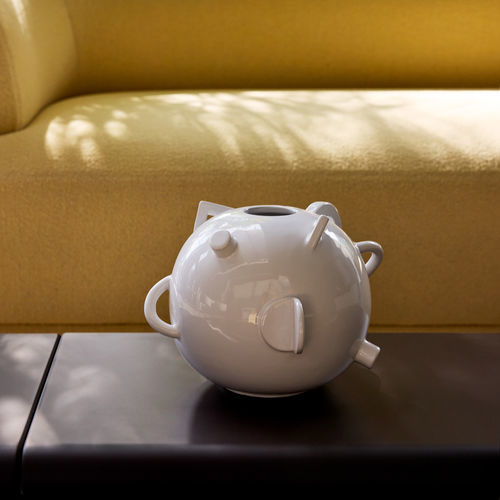 Contemporary vase - DEALBATA 9551 - Zanotta - clay / handmade / by Alessandro Mendini