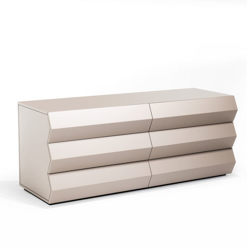 Contemporary chest of drawers - Z24  - Zanotta - lacquered MDF / with drawer / rectangular