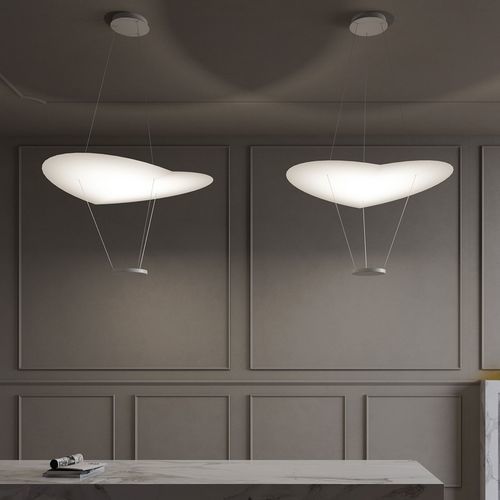 Pendant lamp - CYRCLE BIG - ZAVA SRL - aluminum / iron / contemporary