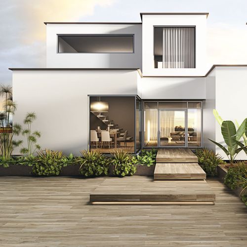 Porcelain stoneware tile - WHITE MATT - BALDOCER - polished / matte / indoor