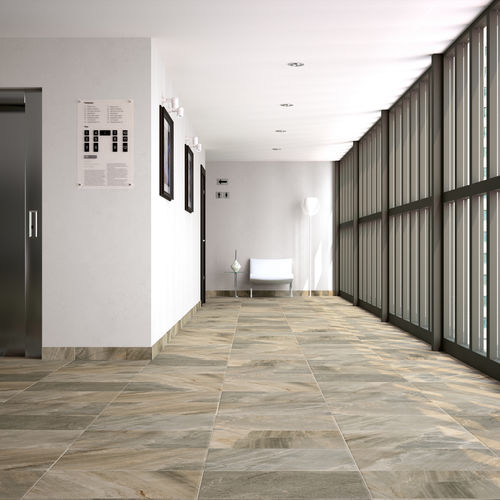 Porcelain stoneware tile - ALPINE  - BALDOCER - polished / matte / indoor