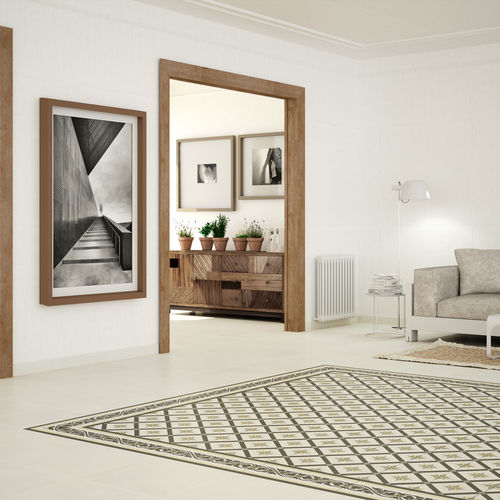 Porcelain stoneware tile - ADELE - BALDOCER - polished / matte / indoor