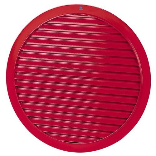 Aluminum ventilation grill - 412R - RENSON - round / exterior / home
