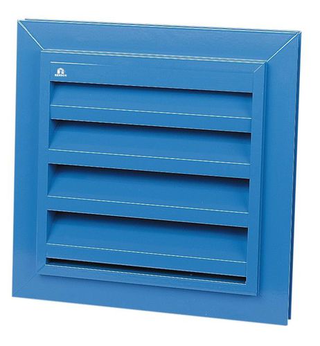 Aluminum ventilation grill - 424 - RENSON - rectangular / exterior / home