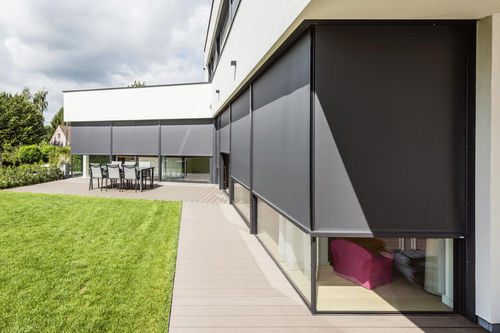 Roller blinds - PANOVISTA®  - RENSON - conservatory / canvas / aluminium