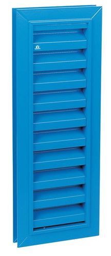 Aluminum ventilation grill - 414 - RENSON - rectangular / exterior / home