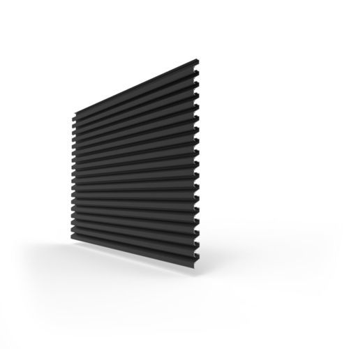 Strip cladding - LINIUS® L.033.08 - RENSON - aluminum / gypsum plaster / alloy