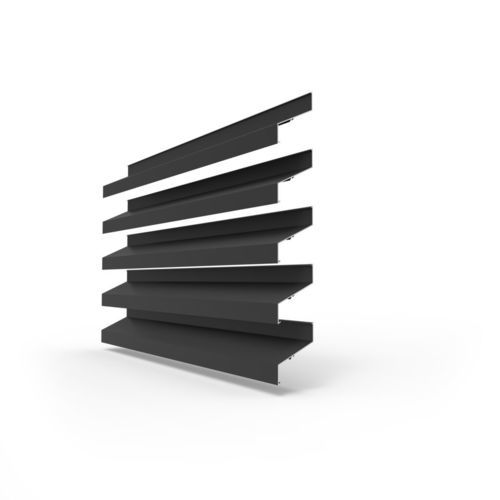 Strip cladding - LINIUS® L.120.01 - RENSON - aluminum / alloy / gypsum plaster