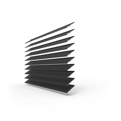 Strip cladding - LINIUS® L.060HF - RENSON - aluminum / alloy / gypsum plaster