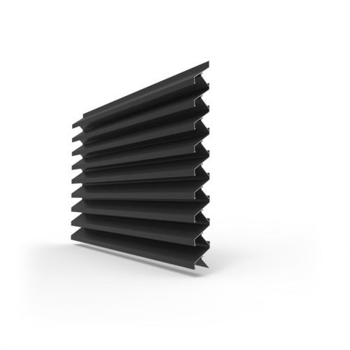 Strip cladding - LINIUS® L.066CL - RENSON - gypsum plaster / alloy / aluminum