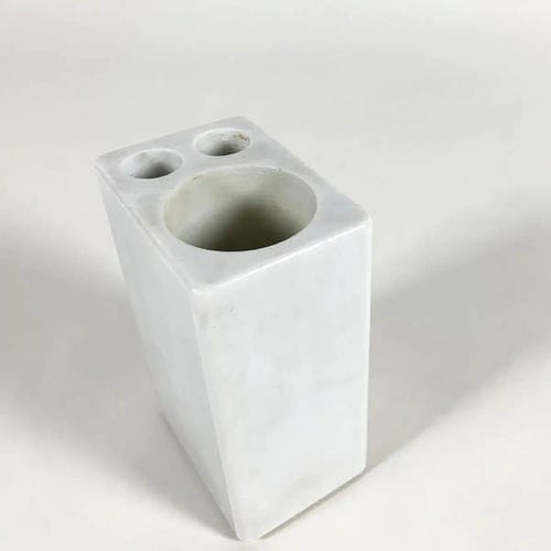 Contemporary vase - VASO - Bernini Gallery - marble / white