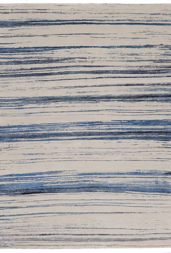 Contemporary rug - IRIA - STARK CARPET - striped / wool / silk