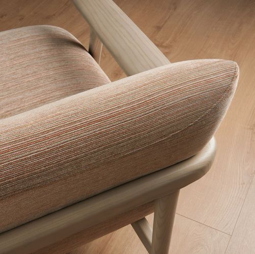 Upholstery fabric - TAILORED  - BERNHARDT textiles - striped / polyester / cotton