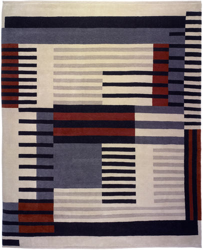 Contemporary rug - SMYRNA RUG - Christopher Farr - patterned / wool / rectangular