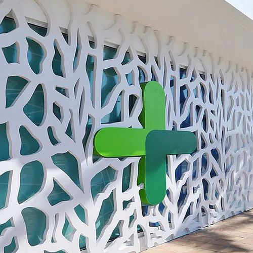 Glass decorative panel - Polimer Tecnic - polycarbonate / acrylic / methacrylate