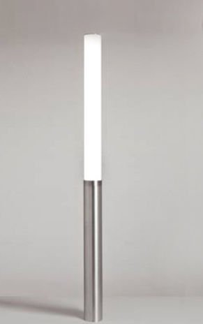 Garden bollard light - EROS FL - BEL-LIGHTING / TERZO-LIGHT - contemporary / anodized aluminum / glass
