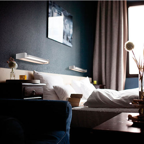 Contemporary wall light - VALSE - BEL-LIGHTING / TERZO-LIGHT - indoor / aluminum / linear