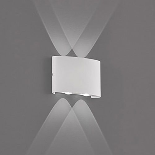 Contemporary wall light - TWIST - BEL-LIGHTING / TERZO-LIGHT - outdoor / aluminum / curved