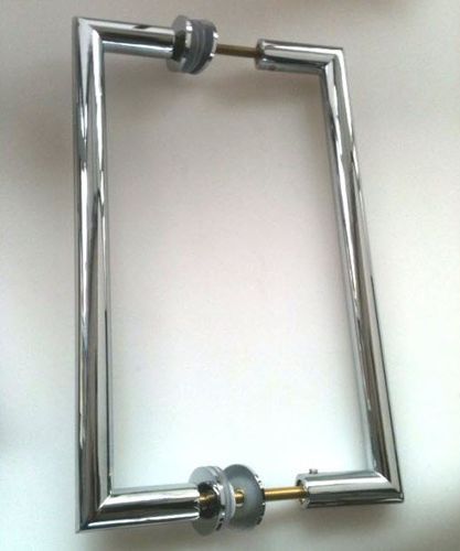 Glass door pull handle - 57.71214.01 - Fonsegrive - chrome-plated brass / contemporary