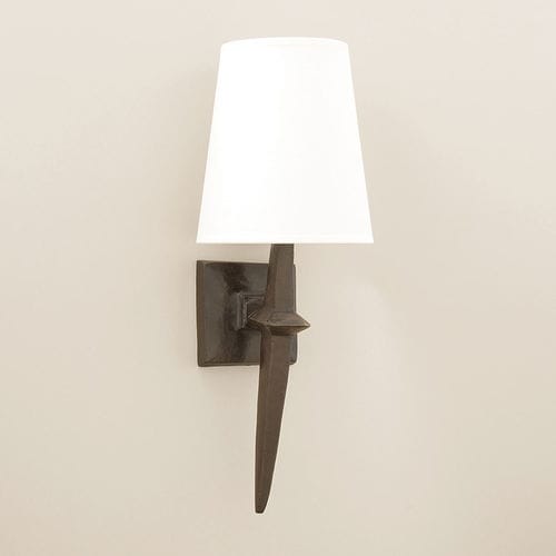 Traditional wall light - ADAM - Objet Insolite - indoor / bronze / conical