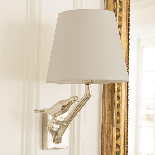 Traditional wall light - PLUME - Objet Insolite - indoor / bronze / conical