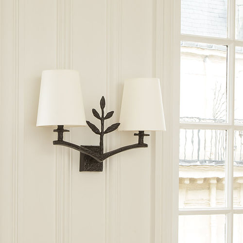 Traditional wall light - TILLIA - Objet Insolite - indoor / bronze / candelabra