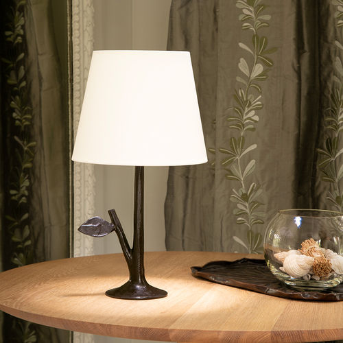 Bedside table lamp - SILA - Objet Insolite - bronze / traditional / corded