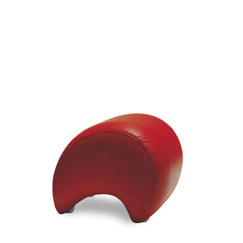 Contemporary footrest - BAXO - Neology - fabric / leather / commercial