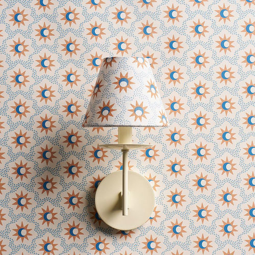 Interior wall-covering - LUCIE  - F. SCHUMACHER & CO. - non-woven / printed / fabric look