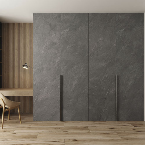 Porcelain stoneware countertop - PACIFIC ITOP GRIS BUSH-HAMMERED - INALCO - kitchen / bathroom / outdoor