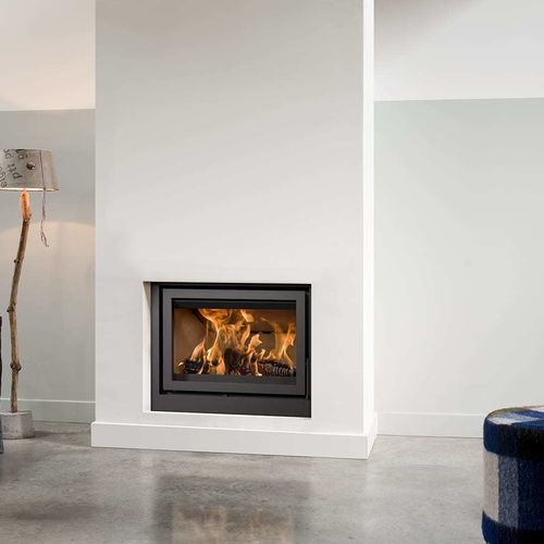 Wood-burning fireplace insert - UNIVERSAL-6 80 - Barbas - metal / natural convection / contemporary