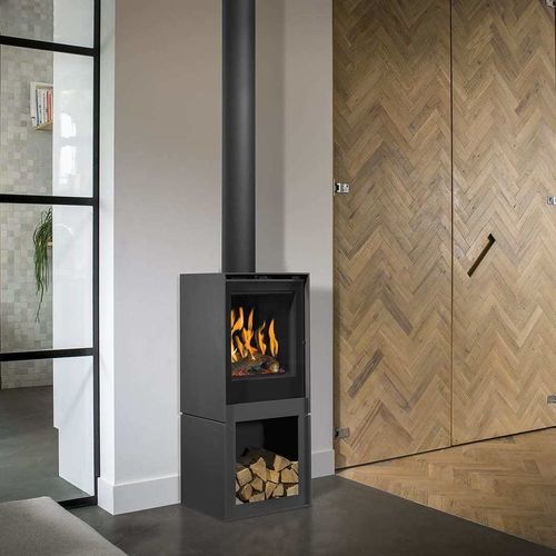 Gas fireplace - BOX 45 - Barbas - wood-burning / propane / natural gas