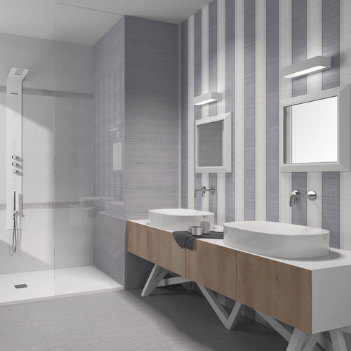 Porcelain stoneware tile - FRESH - KERABEN - polished / indoor / wall