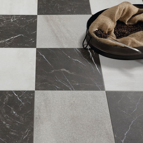 Porcelain stoneware tile - FS OMEYA - PERONDA CERAMICAS - matte / aged / indoor