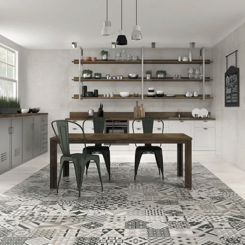 Porcelain stoneware tile - MAKE UP - Rocersa - matte / indoor / outdoor