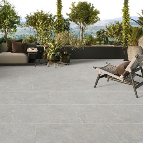 Porcelain tile - MINERAL - Rocersa - matte / stone / rustic