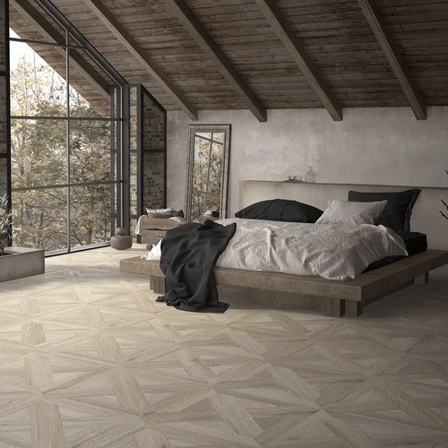 Porcelain stoneware tile - ALBERTA - UNDEFASA - matte / embossed / indoor