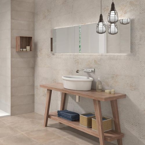 Ceramic tile - NASAI - UNDEFASA - matte / embossed / pearly finish